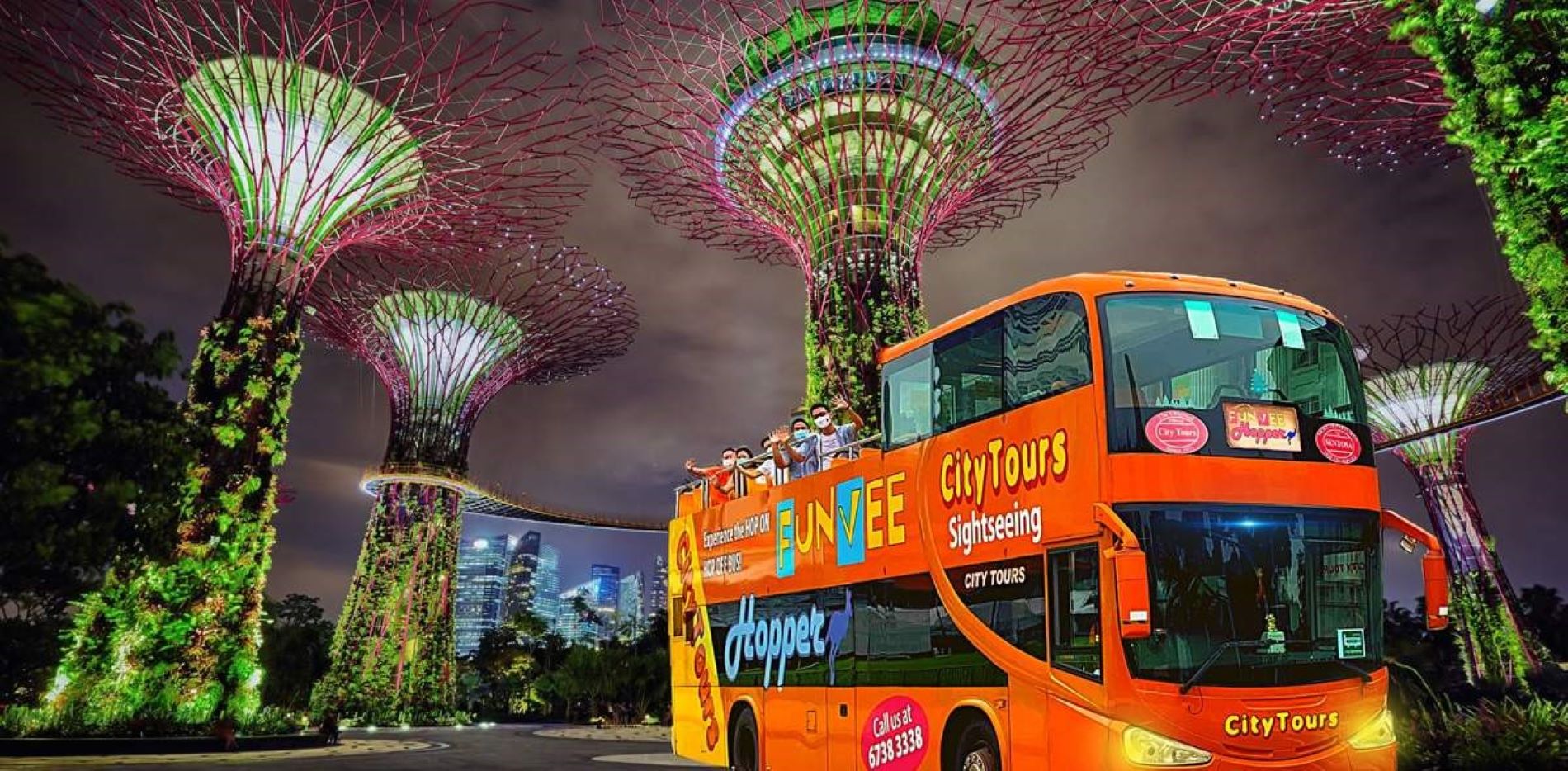 Night City Tour: Marina Barrage - Lau Pa Sat ,Satay Sampling ,Gardens by the Bay