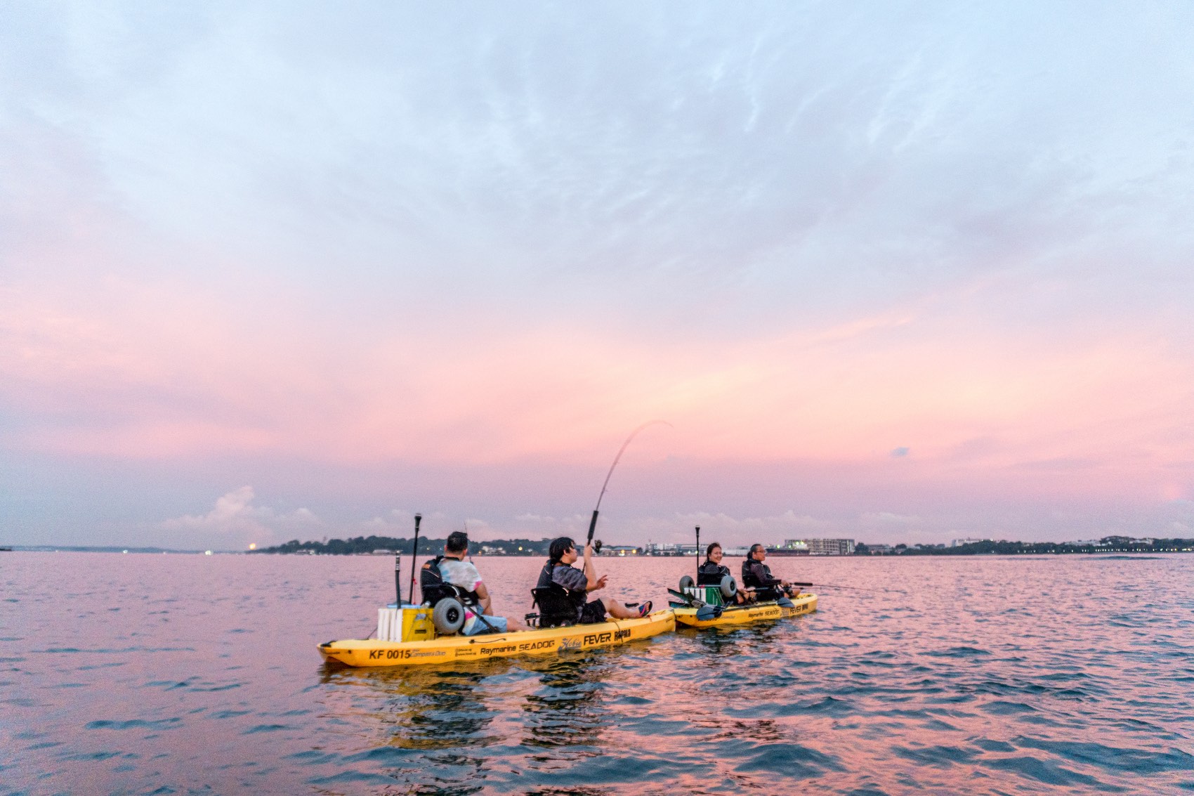 Guided Kayak Fishing Tour along Pulau Ubin